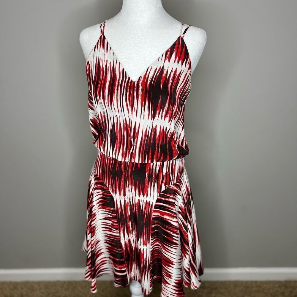 Milly strappy silk dress